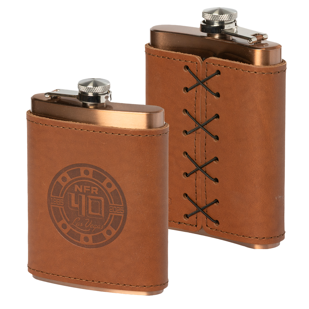 Leather Wrapped Flask