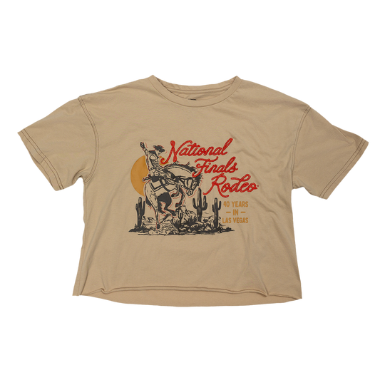 Cactus Cowboy Crop Tee